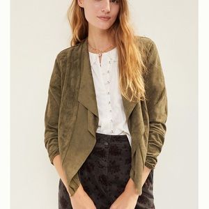 Anthropologie suedes jacket NWT